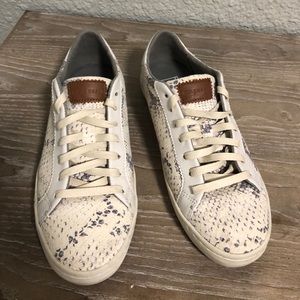 Cole Haan Margo Snake print leather sneakers